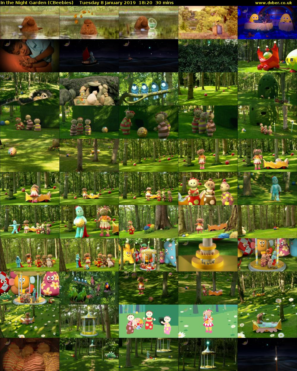 In the Night Garden (CBeebies) Tuesday 8 January 2019 18:20 - 18:50