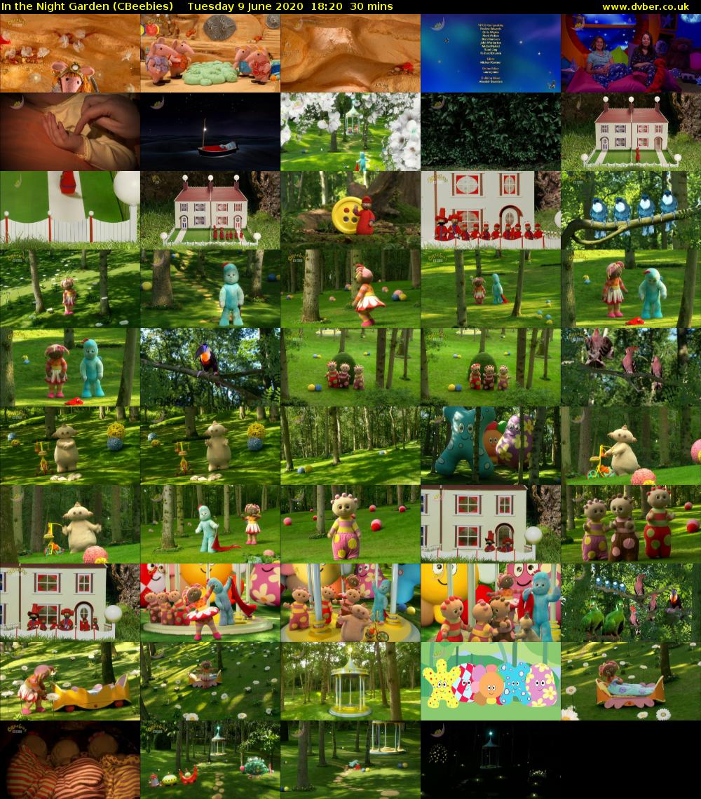 In the Night Garden (CBeebies) Tuesday 9 June 2020 18:20 - 18:50