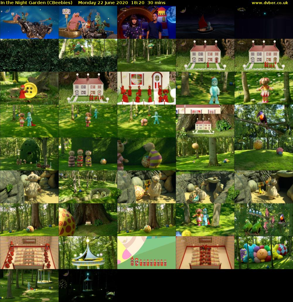 In the Night Garden (CBeebies) Monday 22 June 2020 18:20 - 18:50