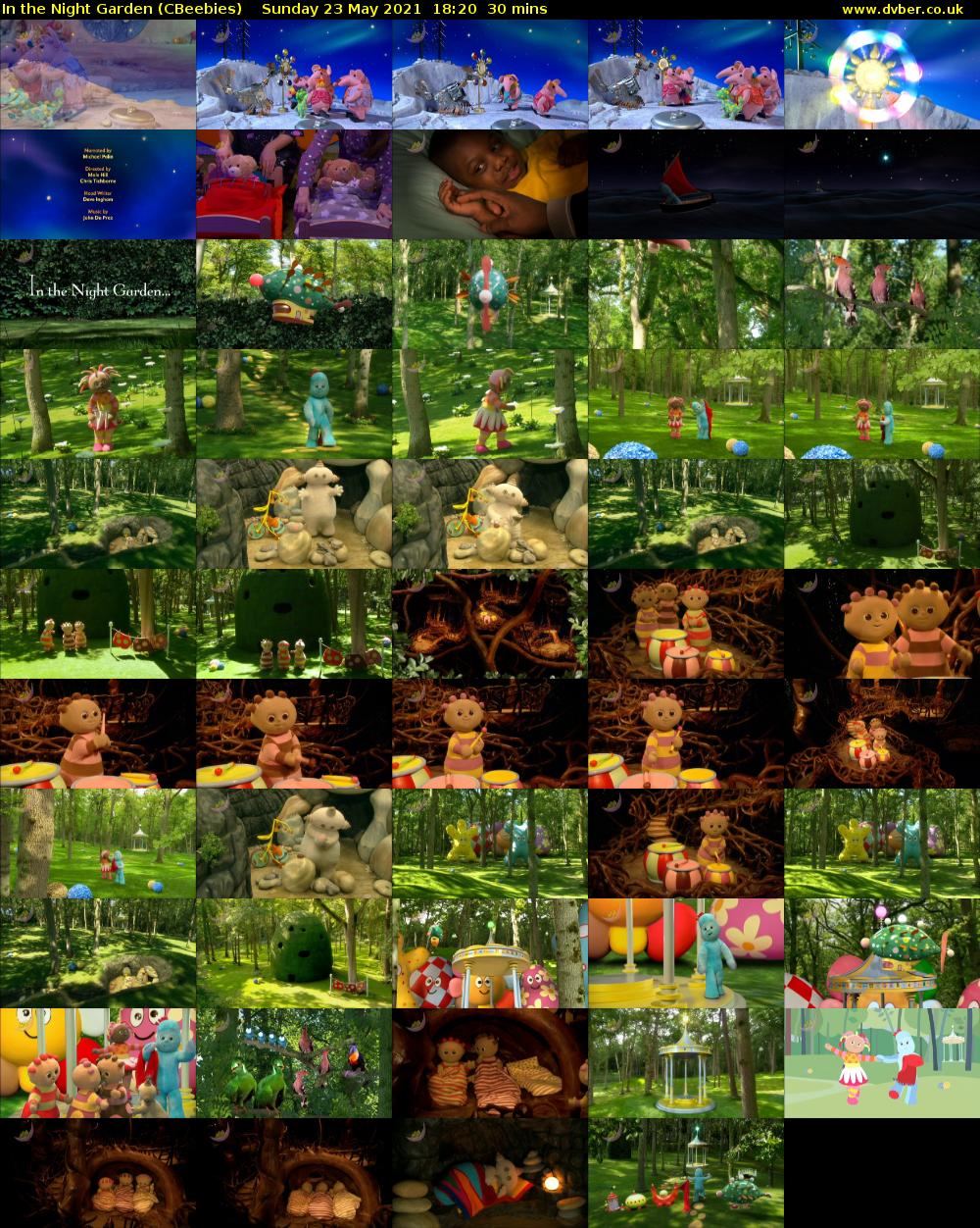 In the Night Garden (CBeebies) Sunday 23 May 2021 18:20 - 18:50