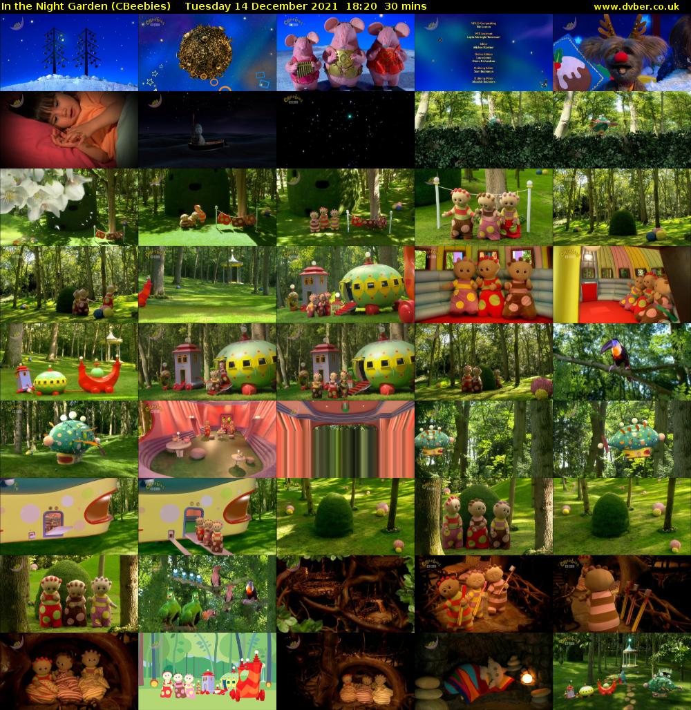 In the Night Garden (CBeebies) Tuesday 14 December 2021 18:20 - 18:50
