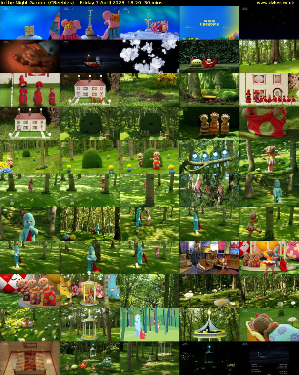 In the Night Garden (CBeebies) Friday 7 April 2023 18:20 - 18:50