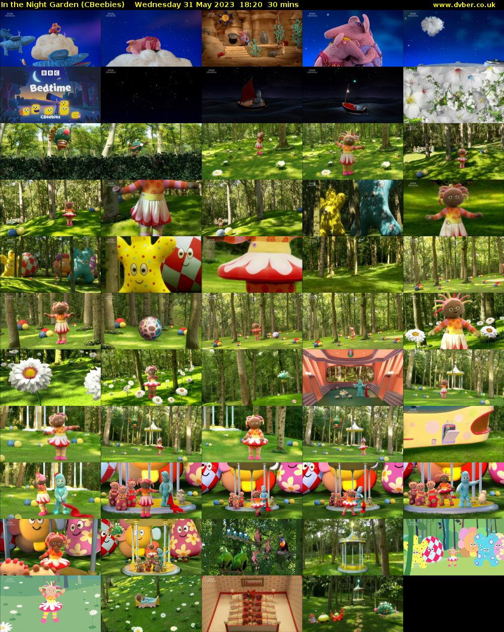In the Night Garden (CBeebies) Wednesday 31 May 2023 18:20 - 18:50