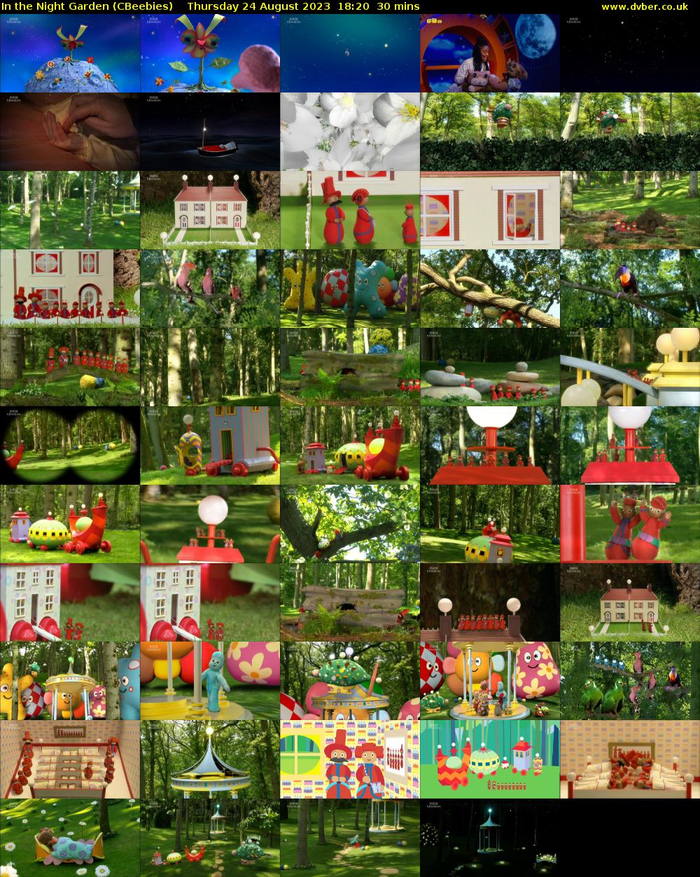 In the Night Garden (CBeebies) Thursday 24 August 2023 18:20 - 18:50