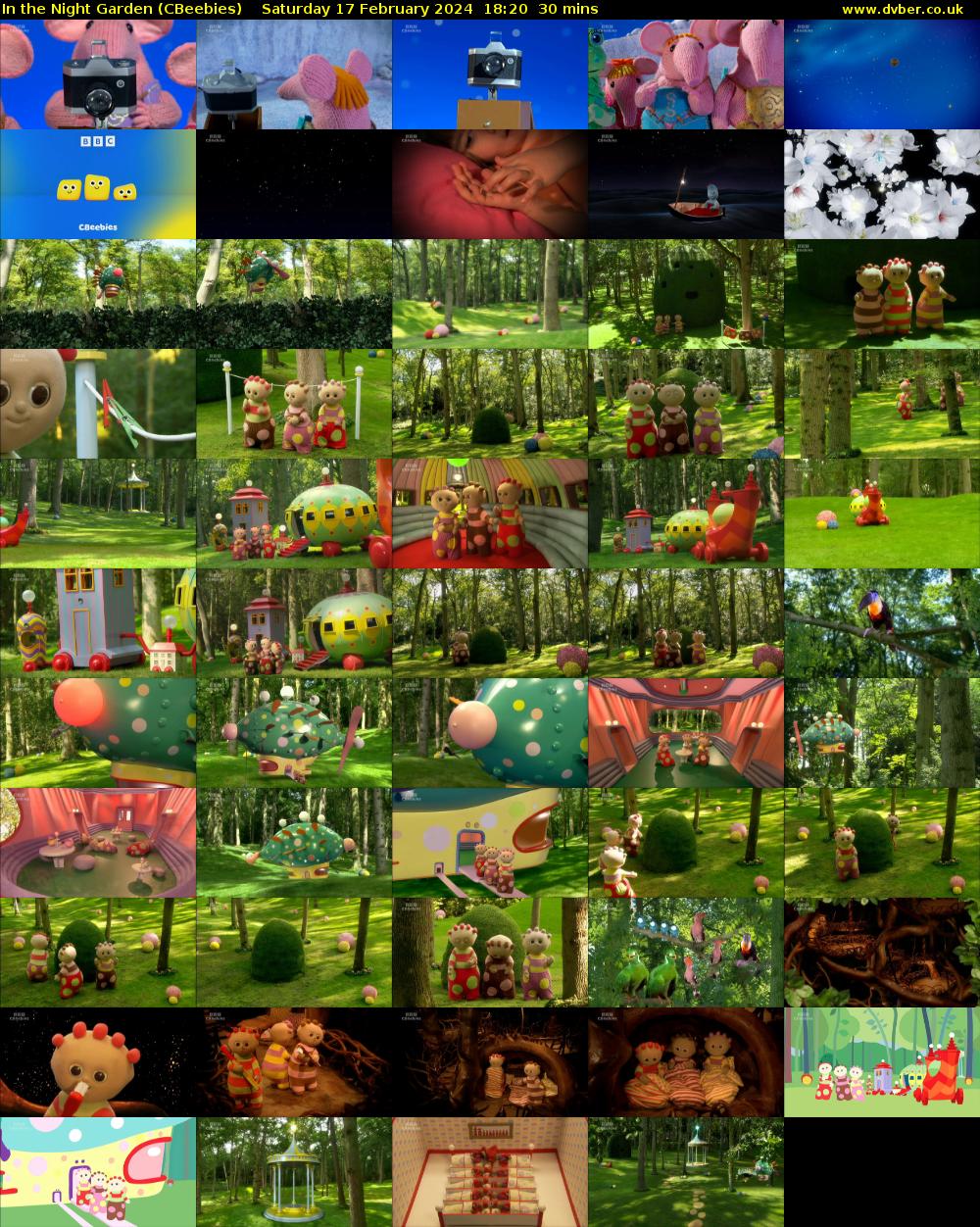 In the Night Garden (CBeebies) Saturday 17 February 2024 18:20 - 18:50