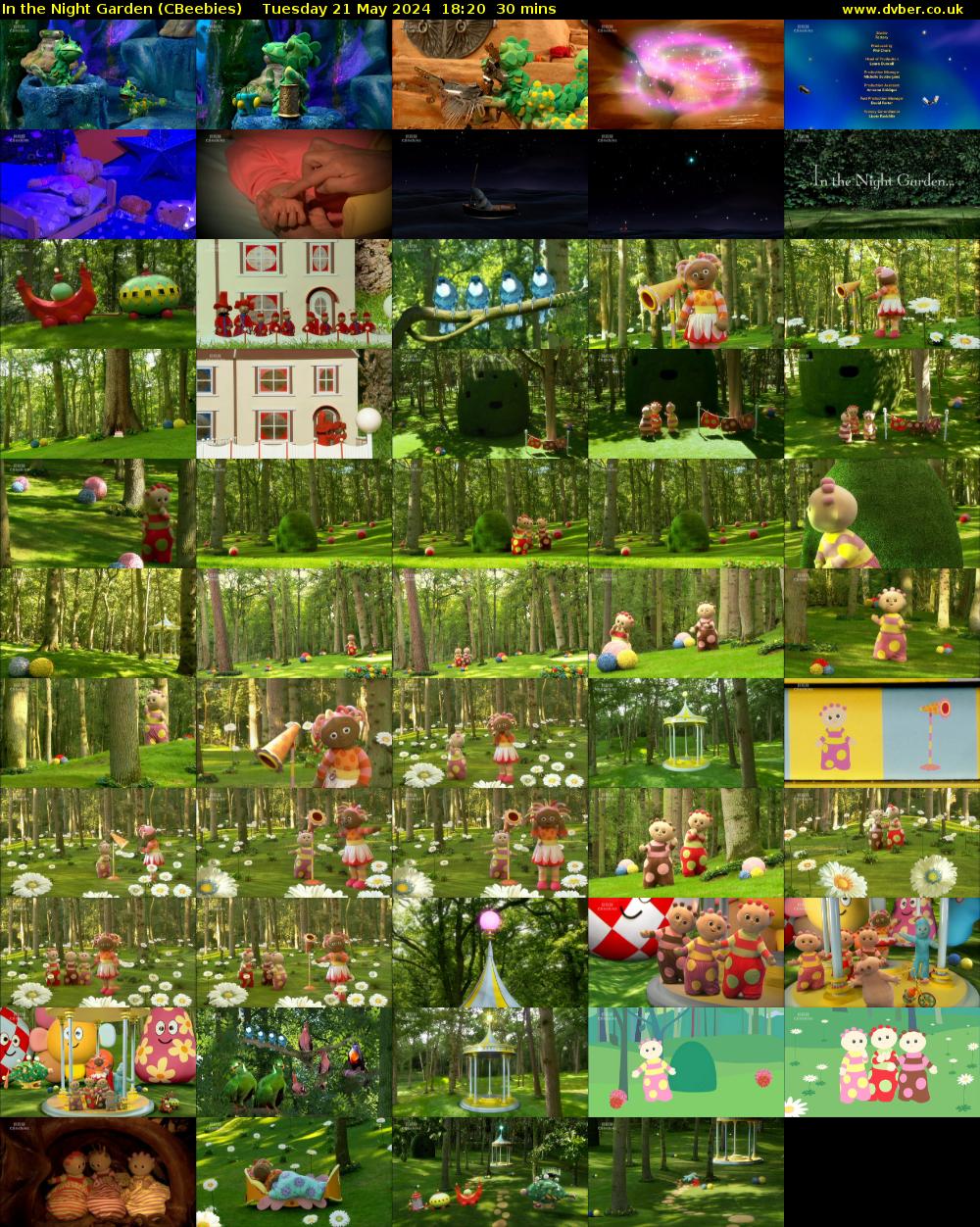 In the Night Garden (CBeebies) Tuesday 21 May 2024 18:20 - 18:50