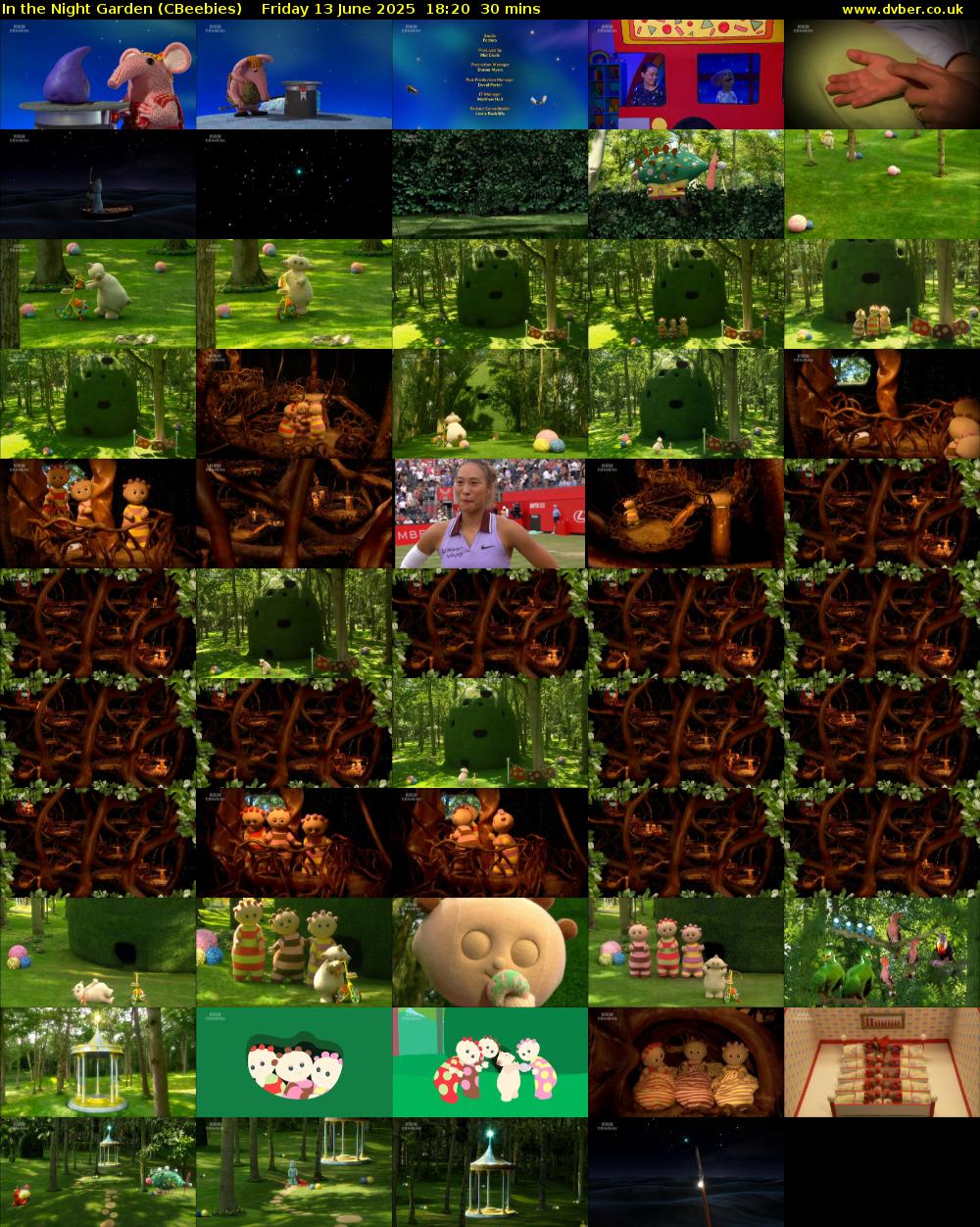 In the Night Garden (CBeebies) Friday 13 June 2025 18:20 - 18:50