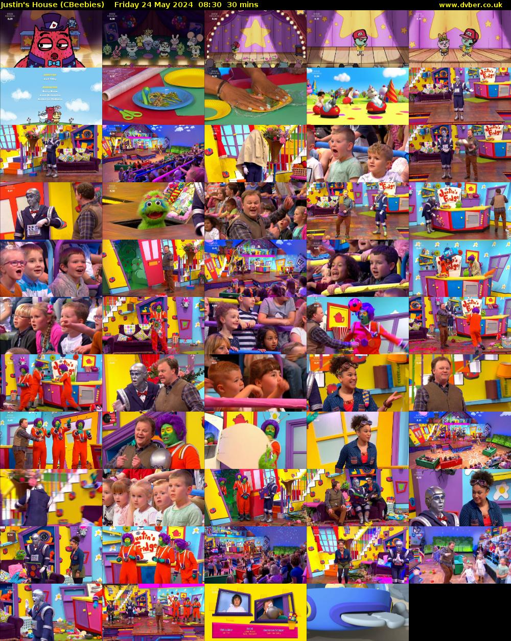 Justin's House (CBeebies) Friday 24 May 2024 08:30 - 09:00