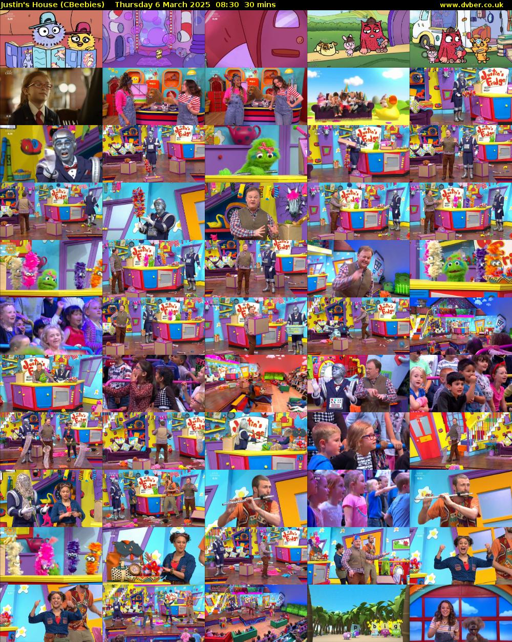Justin's House (CBeebies) Thursday 6 March 2025 08:30 - 09:00