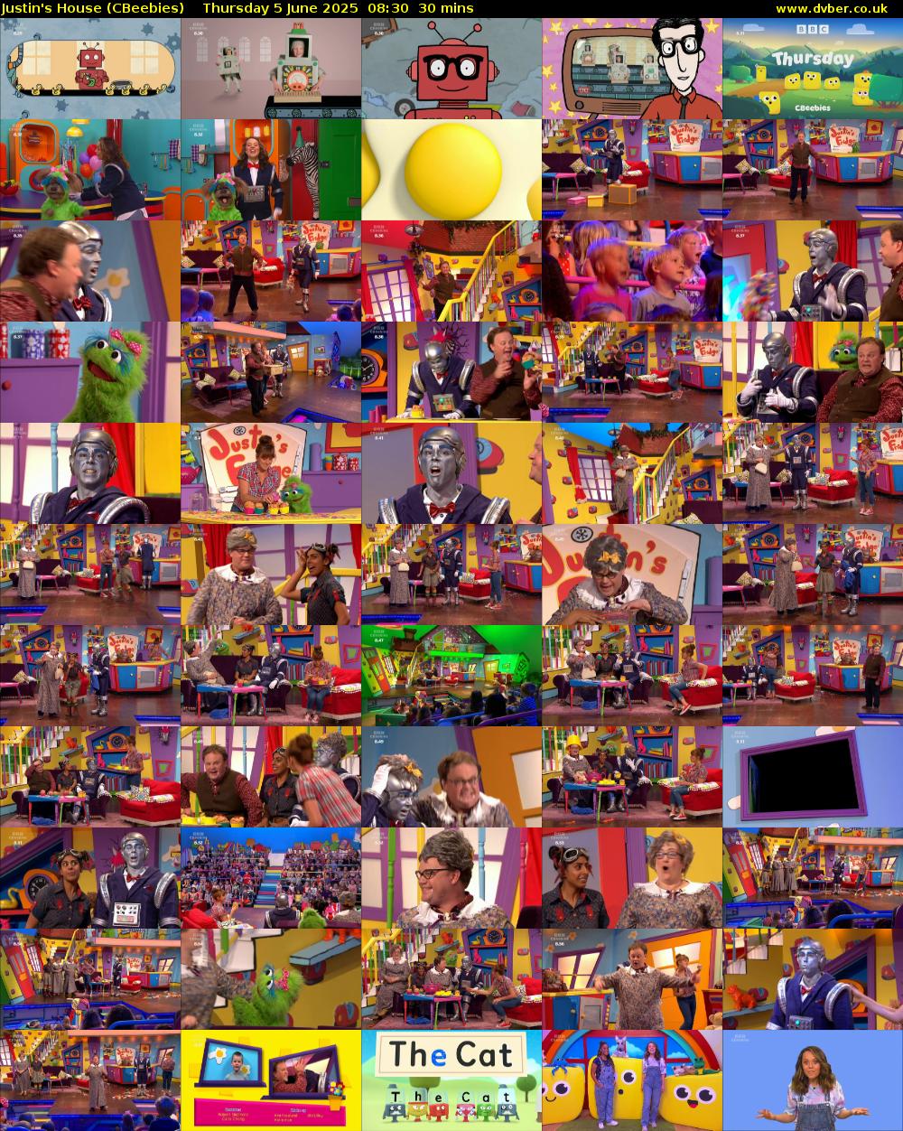 Justin's House (CBeebies) Thursday 5 June 2025 08:30 - 09:00