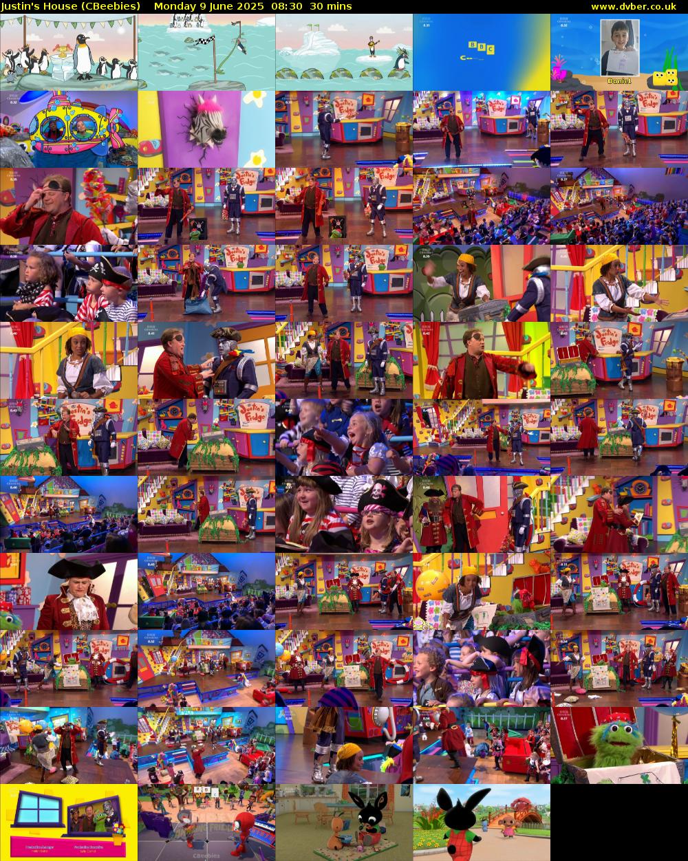 Justin's House (CBeebies) Monday 9 June 2025 08:30 - 09:00