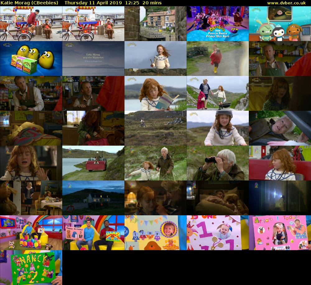 Katie Morag (CBeebies) Thursday 11 April 2019 12:25 - 12:45