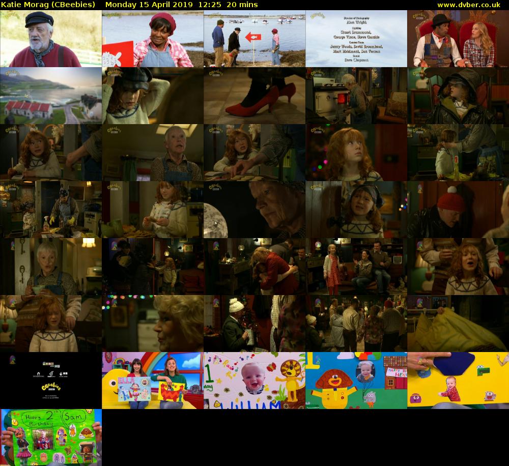 Katie Morag (CBeebies) Monday 15 April 2019 12:25 - 12:45