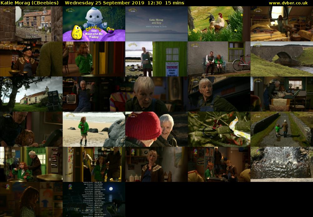 Katie Morag (CBeebies) Wednesday 25 September 2019 12:30 - 12:45