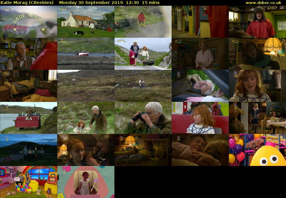 Katie Morag (CBeebies) Monday 30 September 2019 12:30 - 12:45