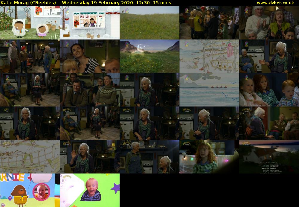 Katie Morag (CBeebies) Wednesday 19 February 2020 12:30 - 12:45