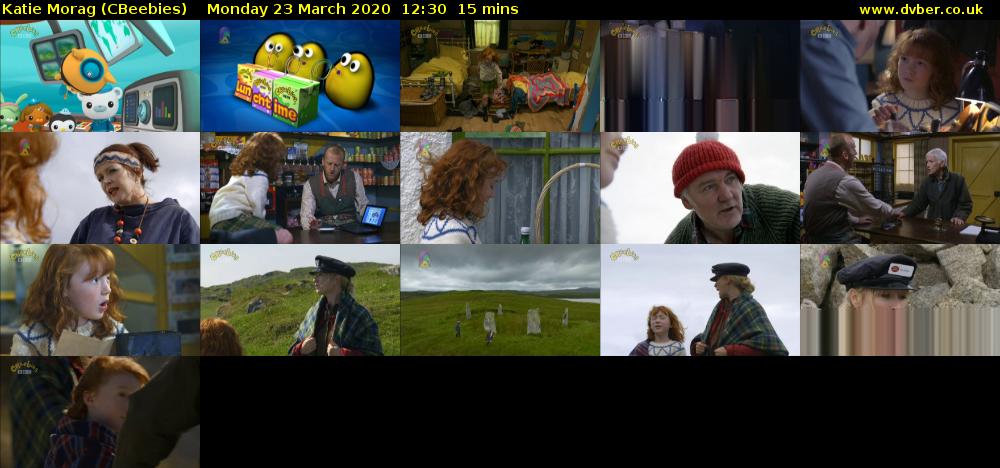 Katie Morag (CBeebies) Monday 23 March 2020 12:30 - 12:45