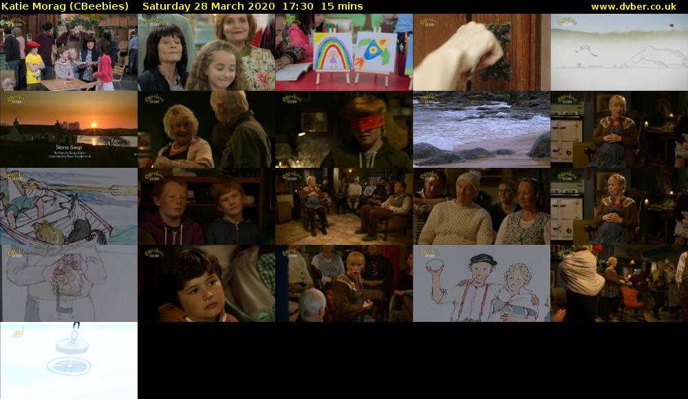 Katie Morag (CBeebies) Saturday 28 March 2020 17:30 - 17:45