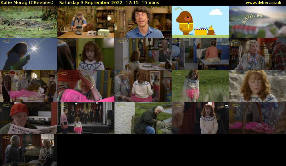 Katie Morag (CBeebies) Saturday 3 September 2022 17:15 - 17:30