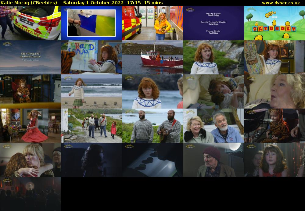 Katie Morag (CBeebies) Saturday 1 October 2022 17:15 - 17:30