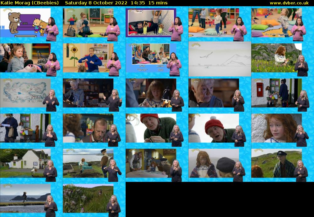Katie Morag (CBeebies) Saturday 8 October 2022 14:35 - 14:50