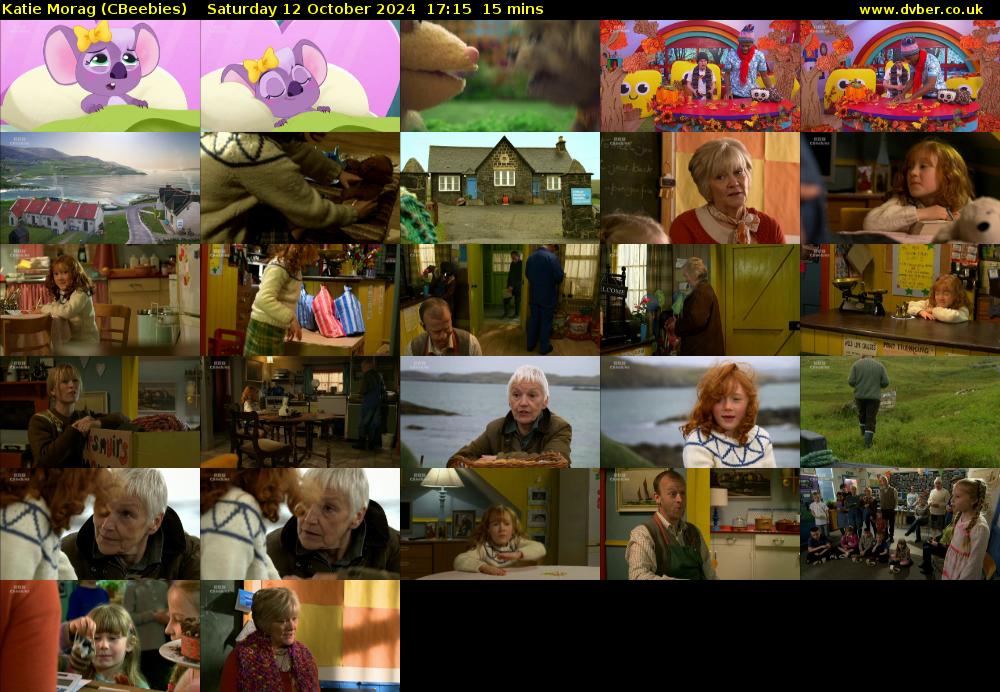 Katie Morag (CBeebies) Saturday 12 October 2024 17:15 - 17:30