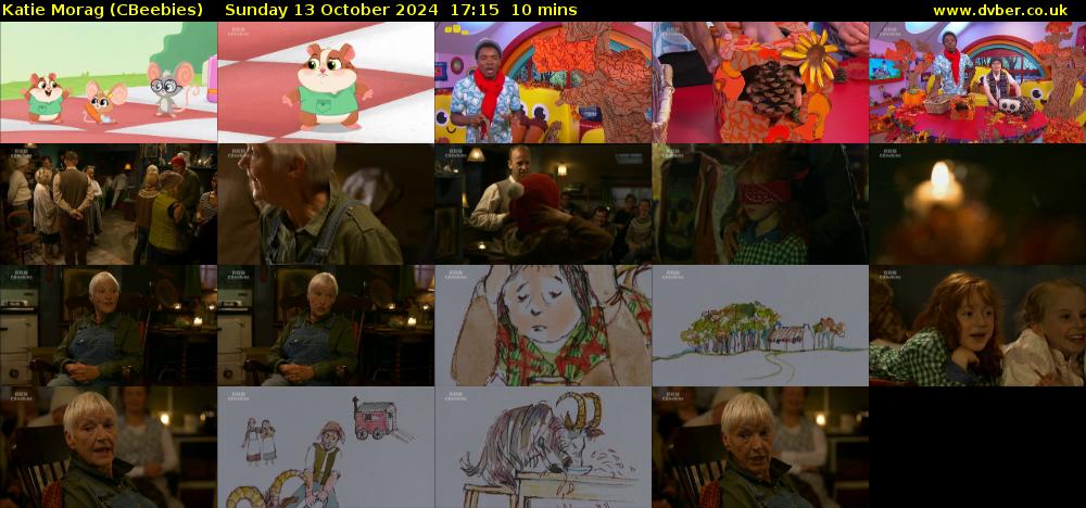 Katie Morag (CBeebies) Sunday 13 October 2024 17:15 - 17:25