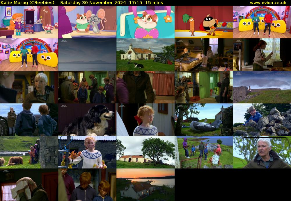 Katie Morag (CBeebies) Saturday 30 November 2024 17:15 - 17:30