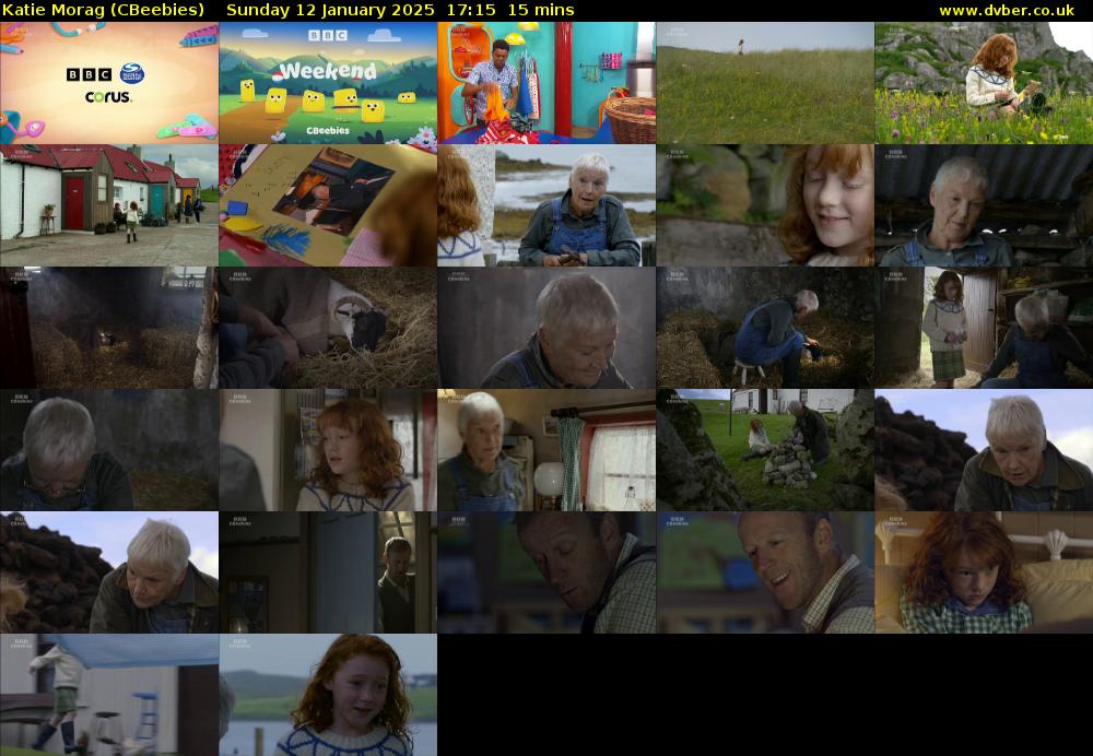 Katie Morag (CBeebies) Sunday 12 January 2025 17:15 - 17:30