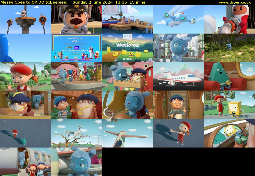 Messy Goes to OKIDO (CBeebies) Sunday 2 June 2024 13:35 - 13:50