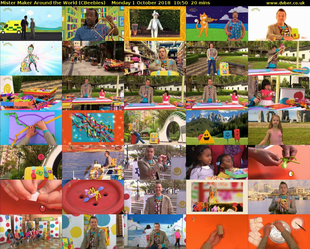 Mister Maker Around The World Cbeebies 2018 10 01 1050