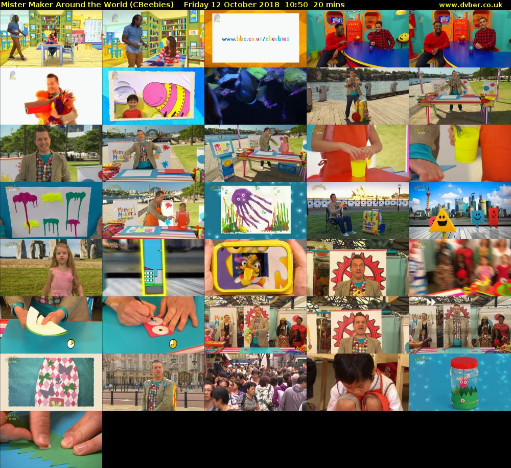 Mister Maker Around The World Cbeebies 2018 10 12 1050