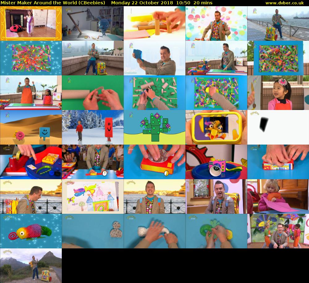 Mister Maker Around The World Cbeebies 2018 10 22 1050