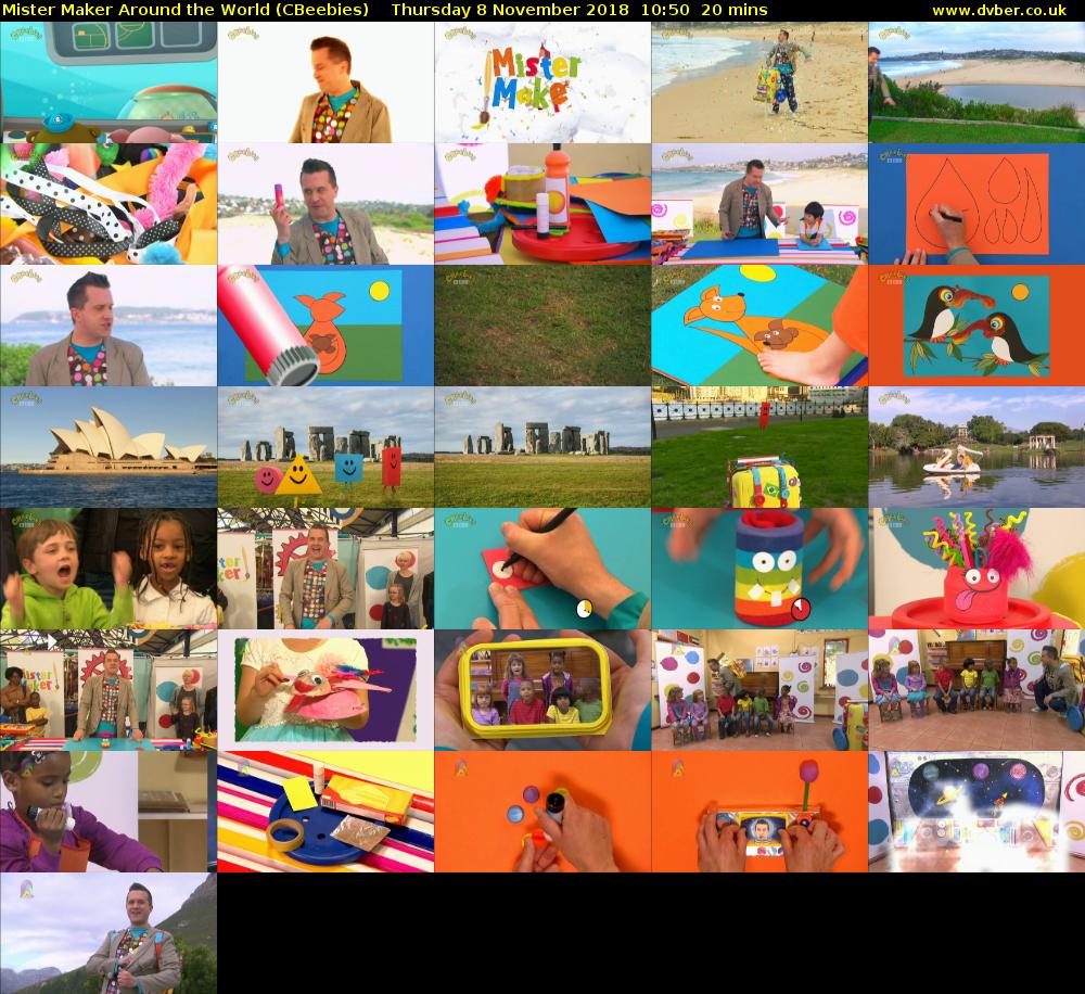 Mister Maker Around The World Cbeebies 2018 11 08 1050