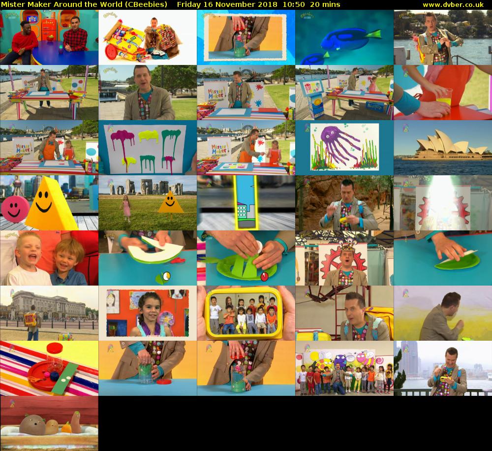 Mister Maker Around The World Cbeebies 2018 11 16 1050