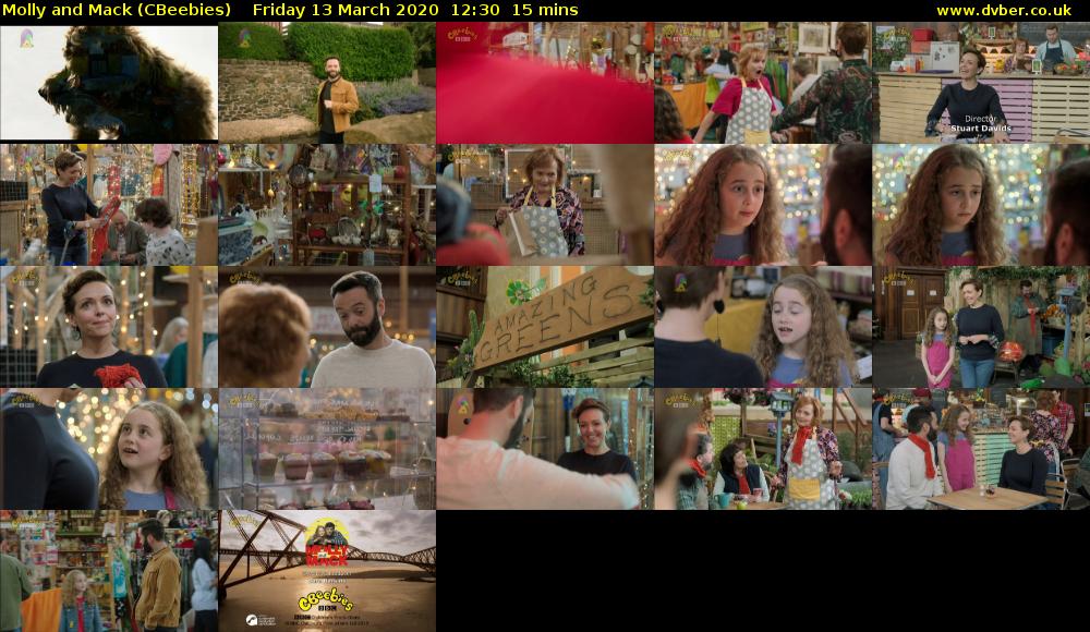 Molly and Mack (CBeebies) Friday 13 March 2020 12:30 - 12:45