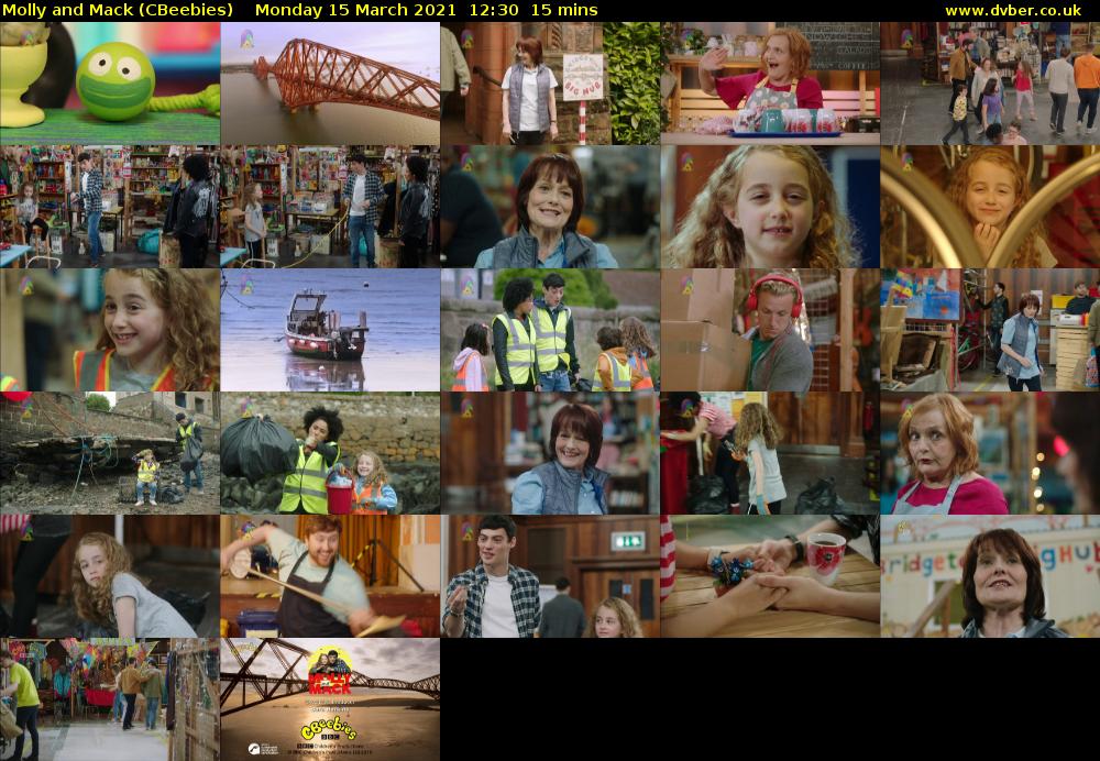Molly and Mack (CBeebies) Monday 15 March 2021 12:30 - 12:45