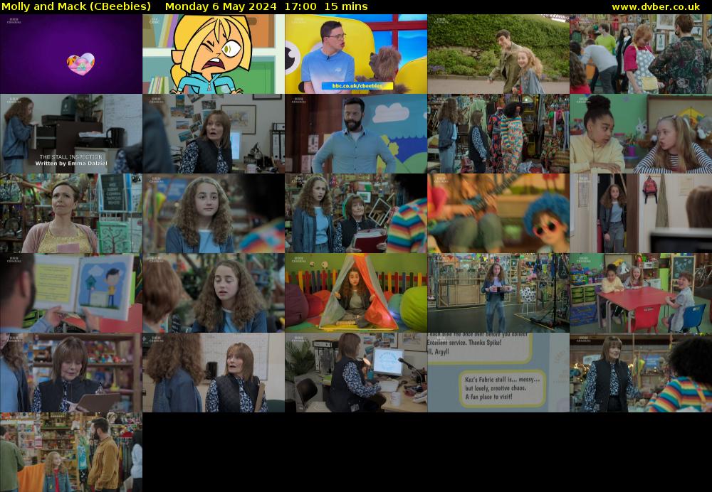 Molly and Mack (CBeebies) Monday 6 May 2024 17:00 - 17:15