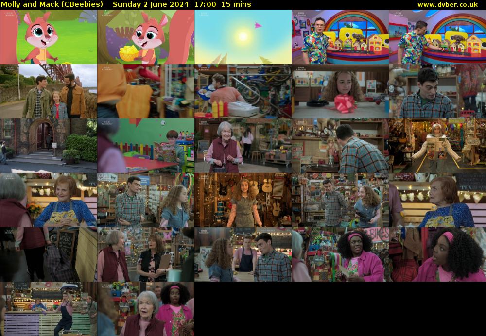 Molly and Mack (CBeebies) Sunday 2 June 2024 17:00 - 17:15