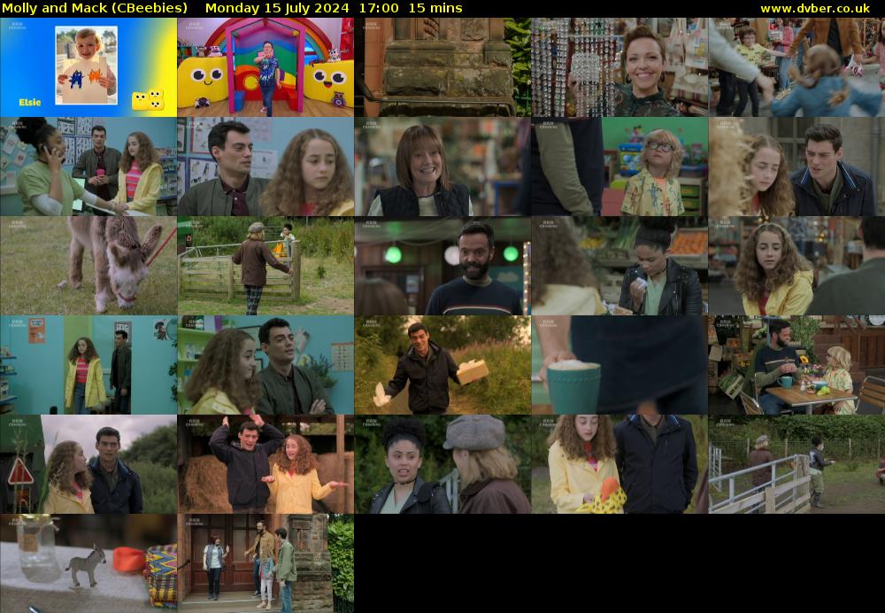 Molly and Mack (CBeebies) Monday 15 July 2024 17:00 - 17:15