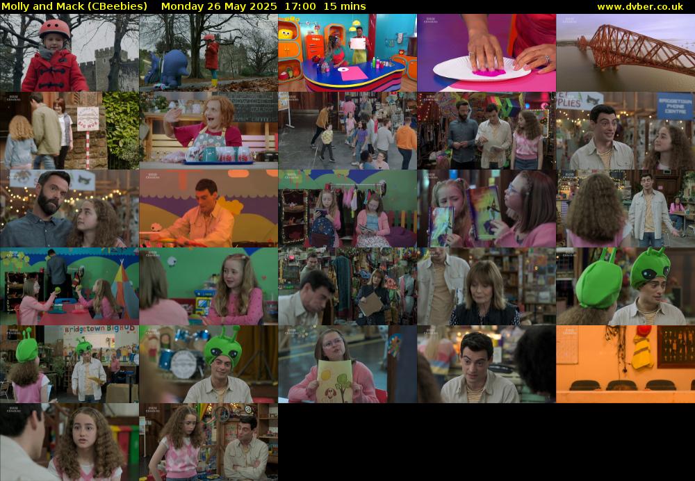 Molly and Mack (CBeebies) Monday 26 May 2025 17:00 - 17:15