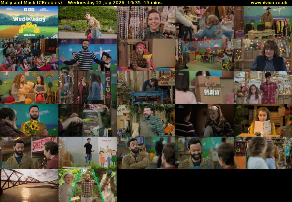Molly and Mack (CBeebies) Wednesday 22 July 2026 14:35 - 14:50