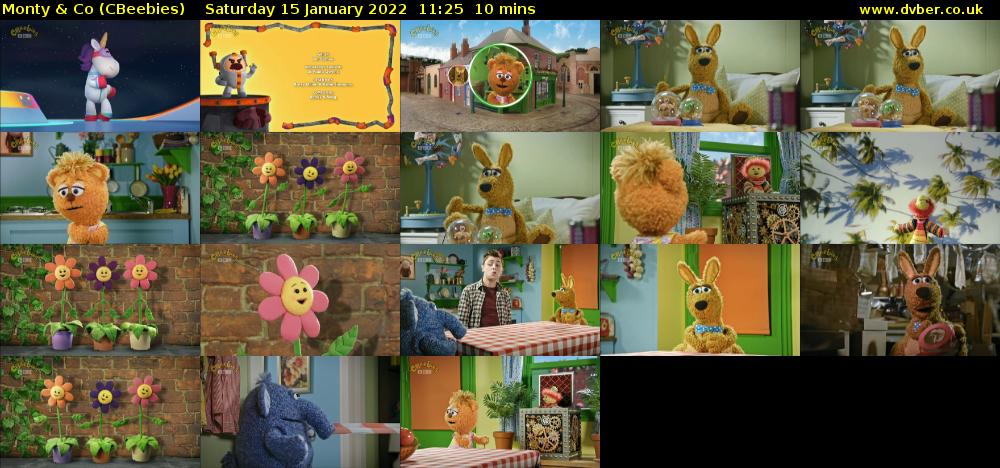 Monty & Co (CBeebies) Saturday 15 January 2022 11:25 - 11:35