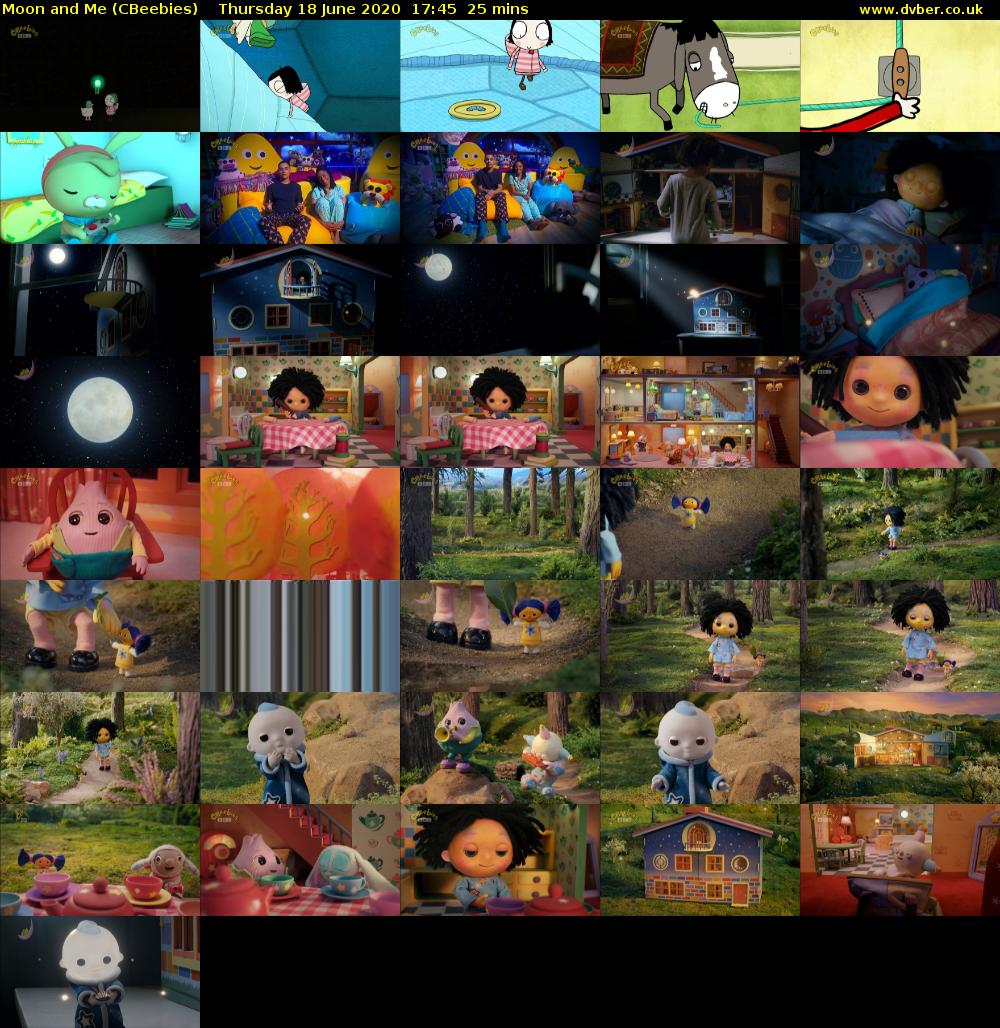 Moon and Me (CBeebies) Thursday 18 June 2020 17:45 - 18:10