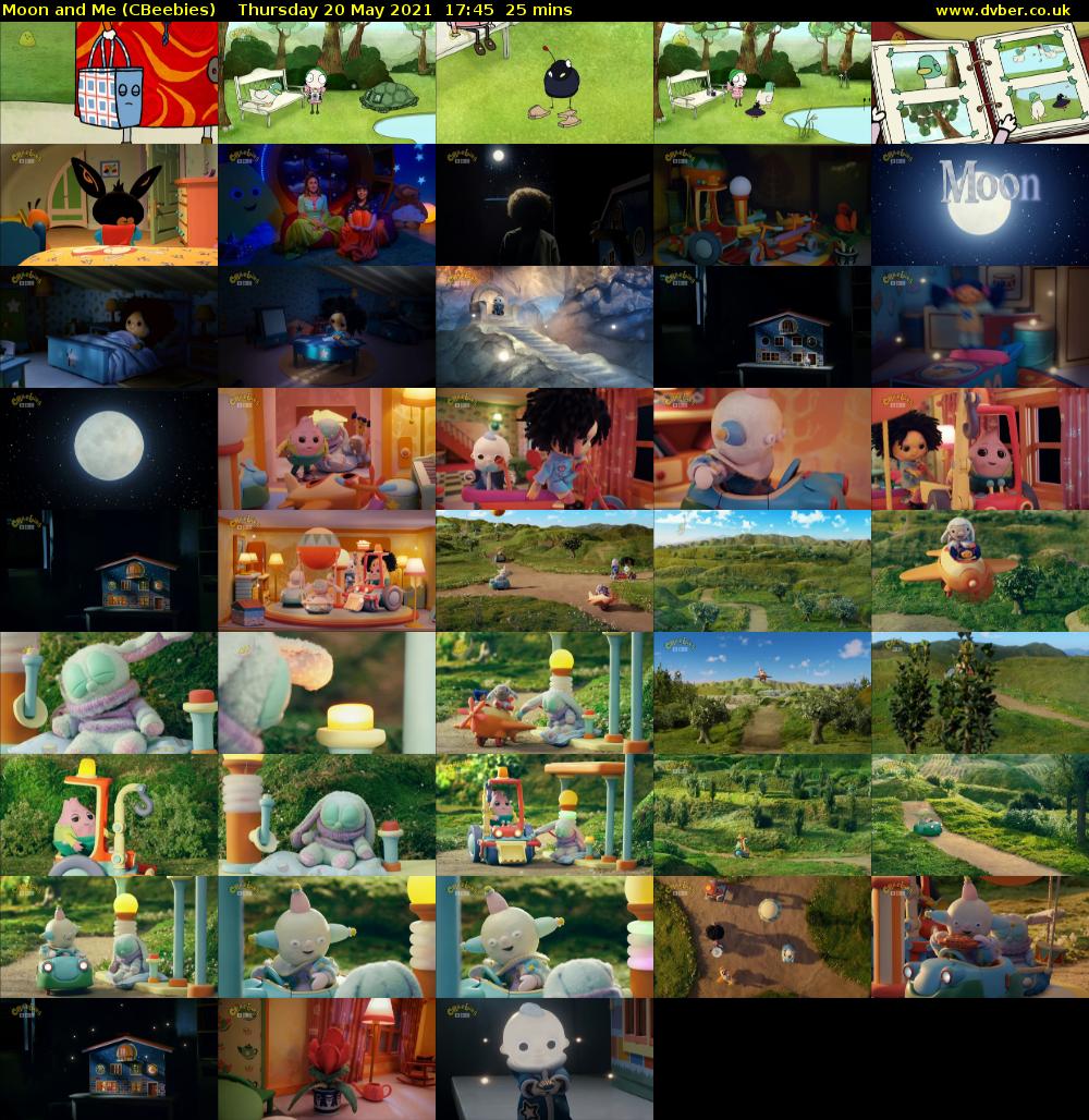 Moon and Me (CBeebies) Thursday 20 May 2021 17:45 - 18:10