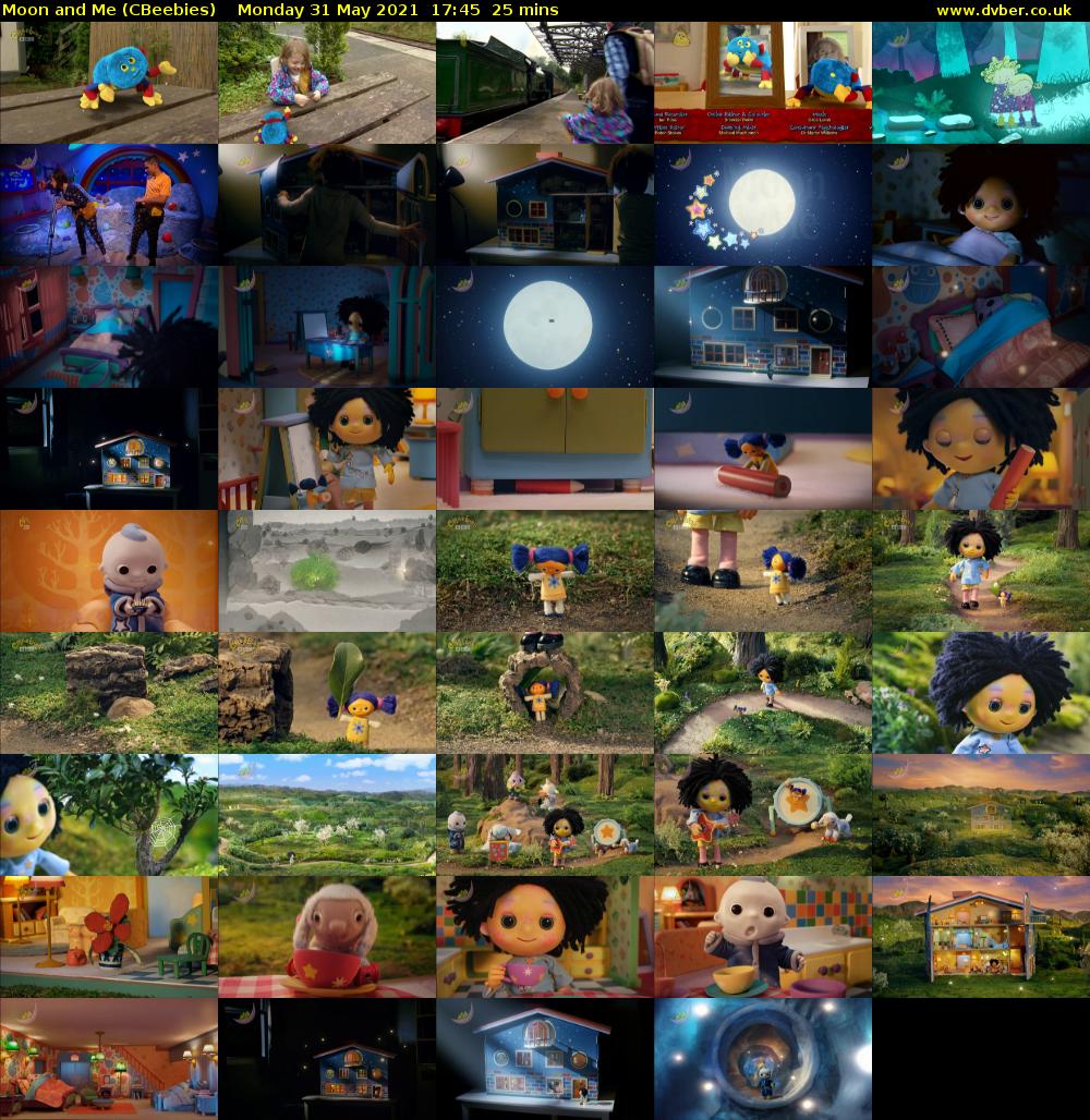 Moon and Me (CBeebies) Monday 31 May 2021 17:45 - 18:10