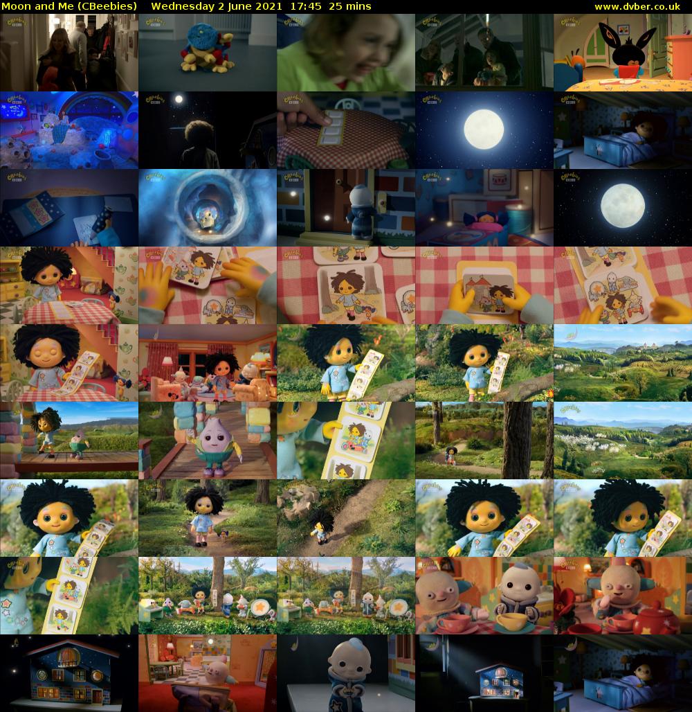Moon and Me (CBeebies) Wednesday 2 June 2021 17:45 - 18:10