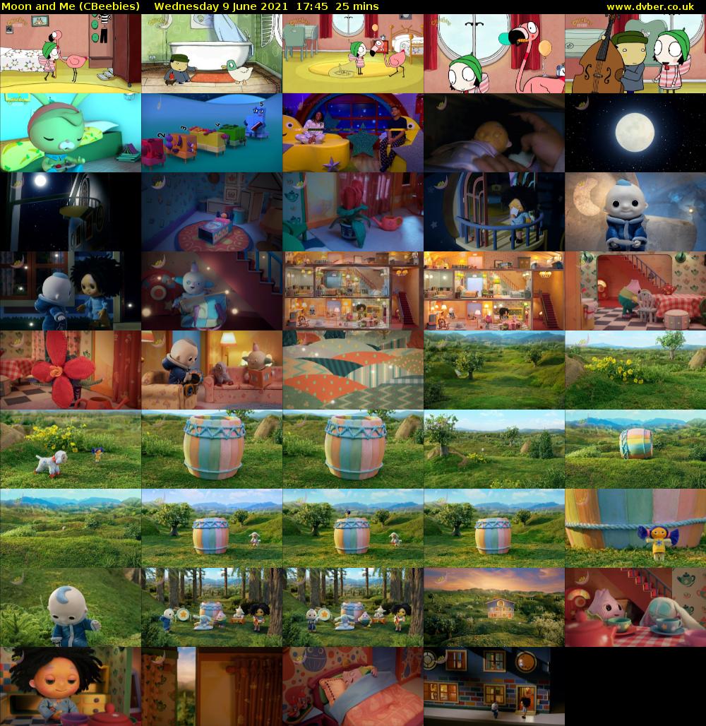 Moon and Me (CBeebies) Wednesday 9 June 2021 17:45 - 18:10