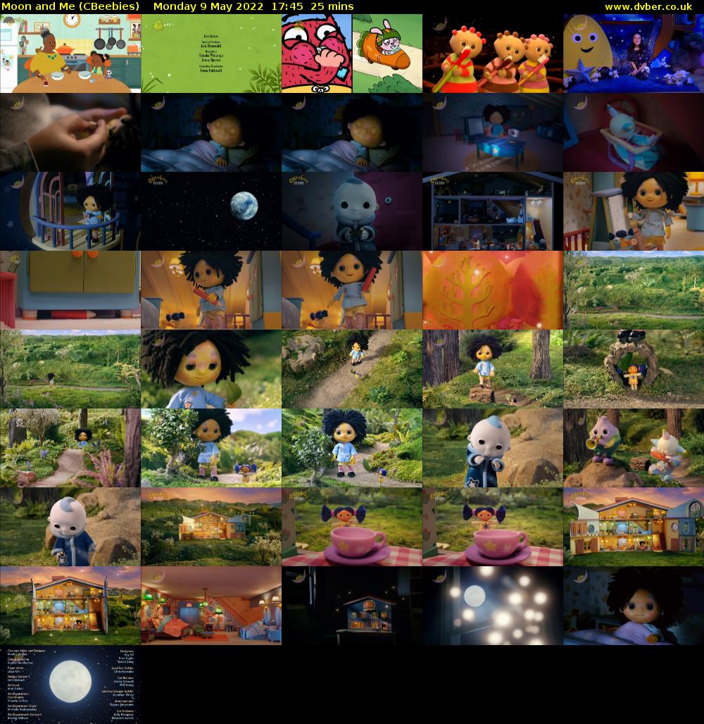 Moon and Me (CBeebies) Monday 9 May 2022 17:45 - 18:10