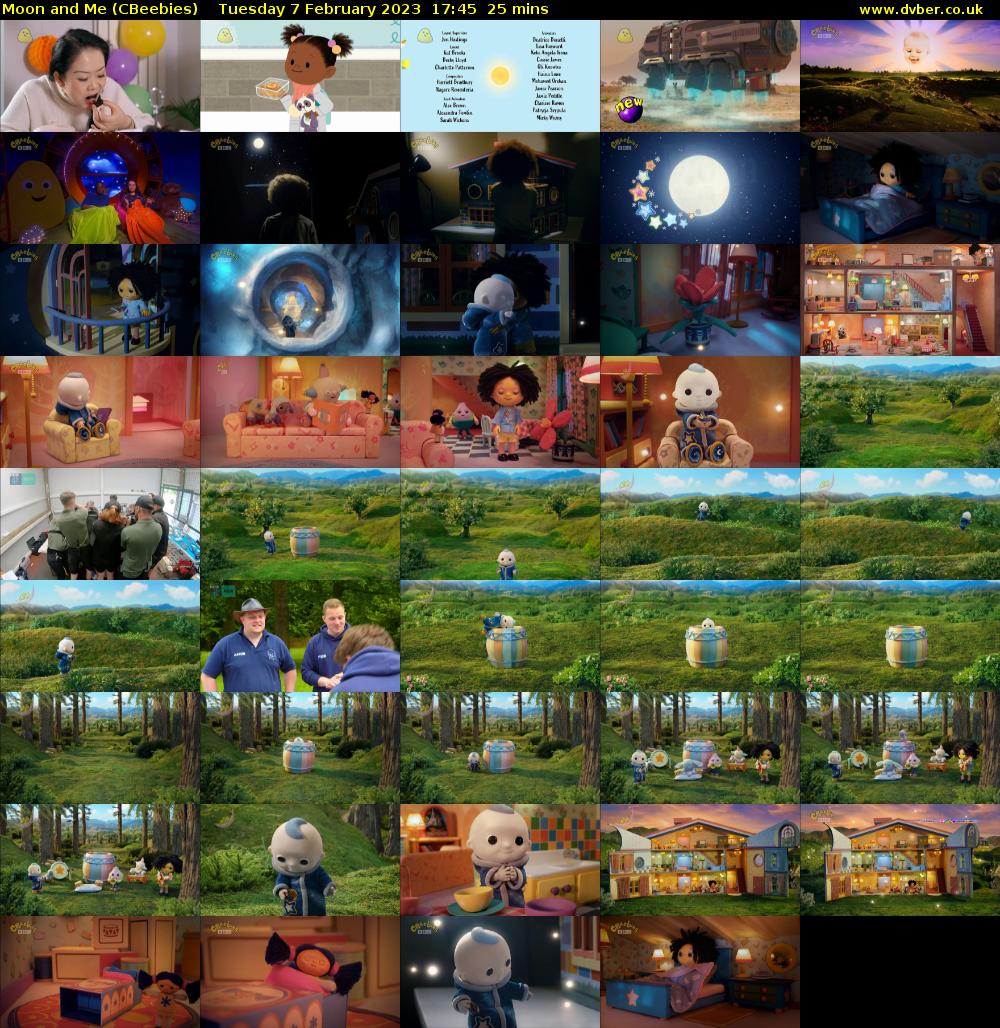 Moon and Me (CBeebies) Tuesday 7 February 2023 17:45 - 18:10